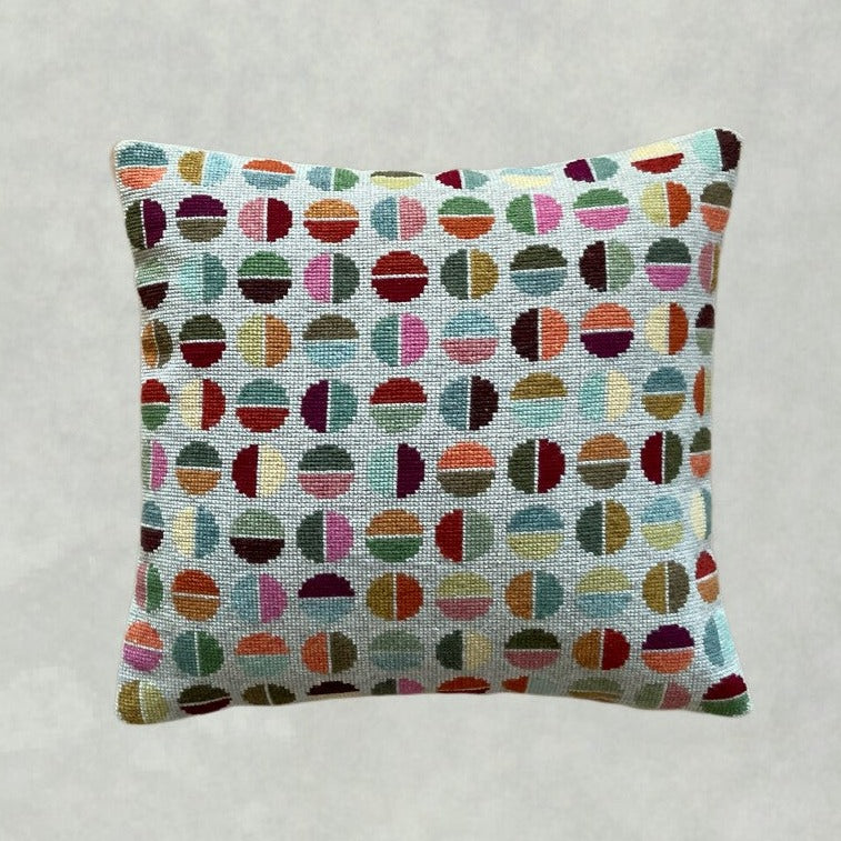 100 sirkler Broderikit pute