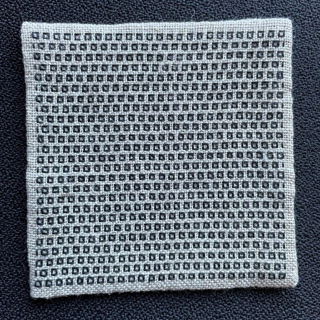 Broderte kaffebrikker