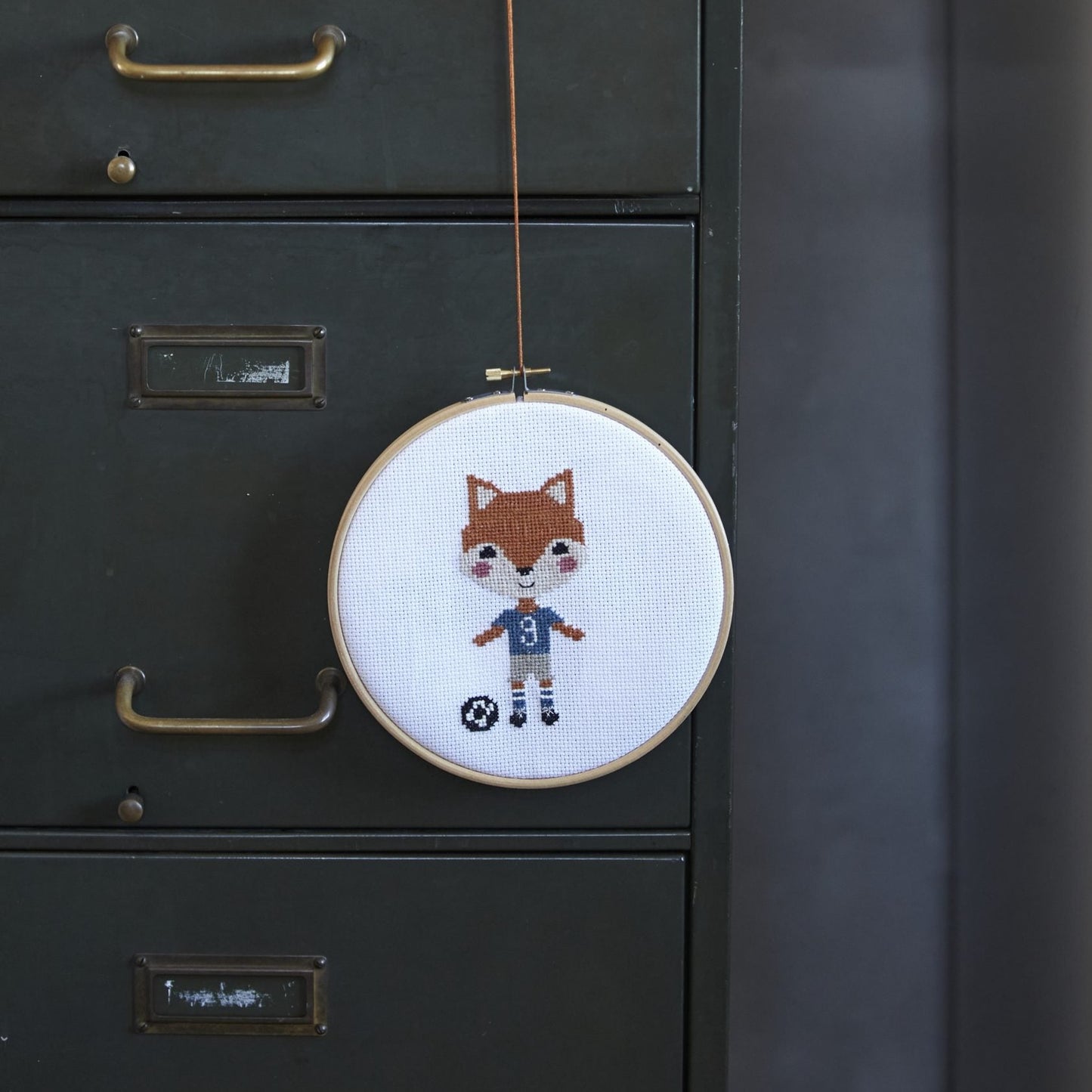 Mr. Fox broderikit - DIY-kit - HILING BRODERI