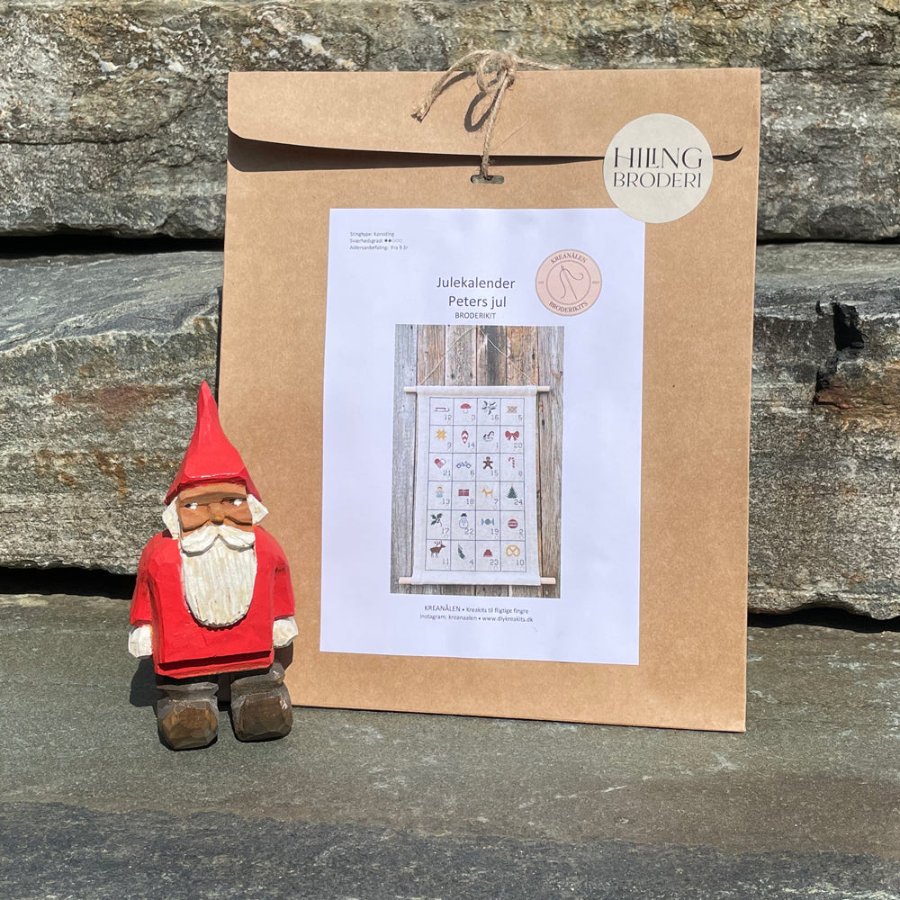 Julekalender – Peters jul - DIY-kit - HILING BRODERI