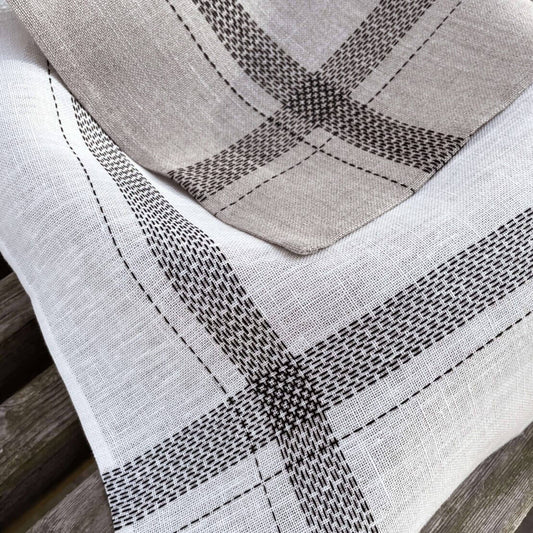 Brodert serviett
