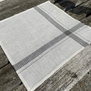 Brodert serviett