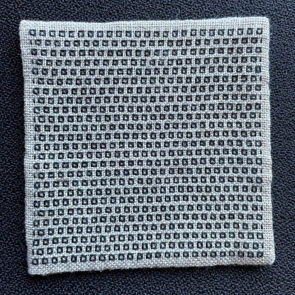 Broderte kaffebrikker