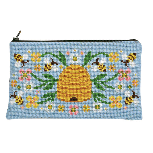 Honey - Broderikit til pung i korssting
