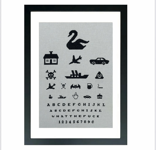 Broderistens synstest - What the fuck