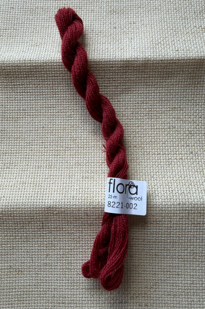 Flora Wool broderigarn - ulike farger
