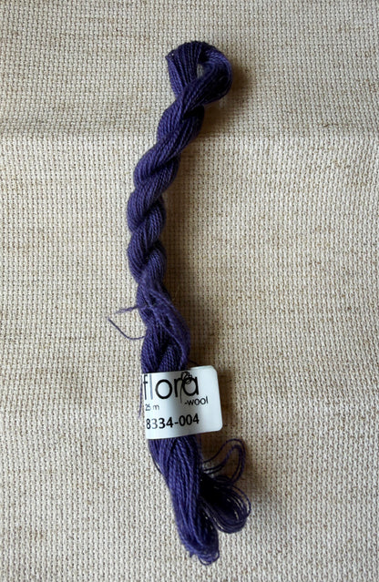 Flora Wool broderigarn - ulike farger