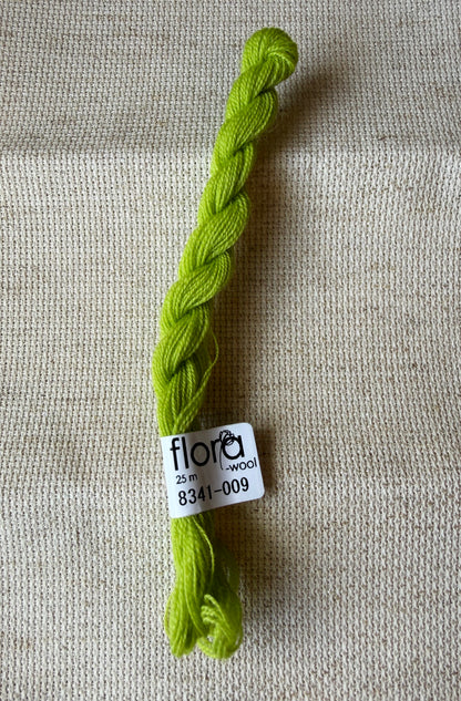 Flora Wool broderigarn - ulike farger