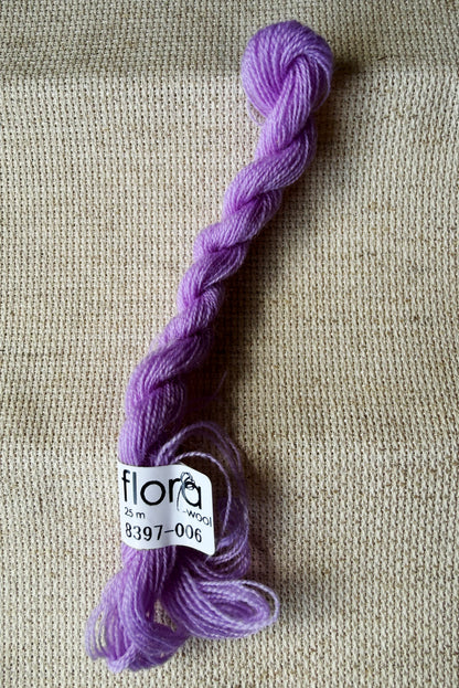 Flora Wool broderigarn - ulike farger