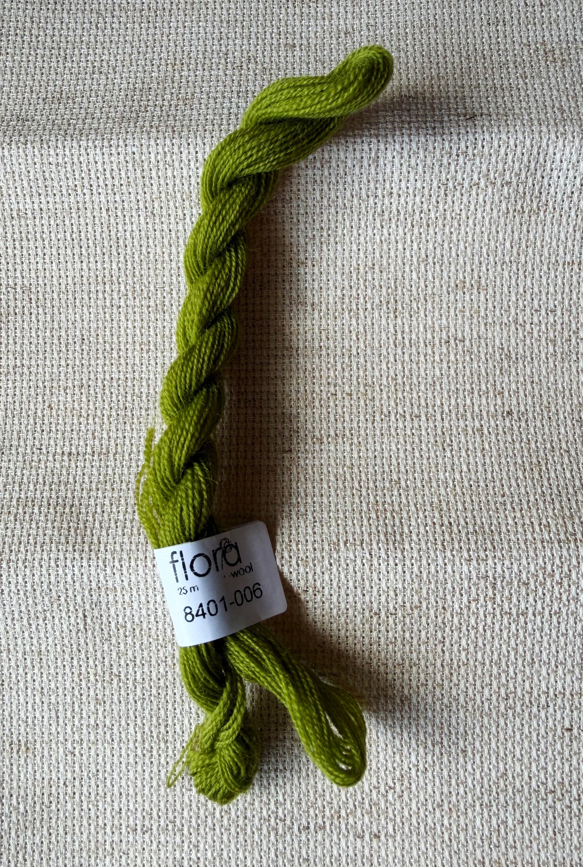 Flora Wool broderigarn - ulike farger