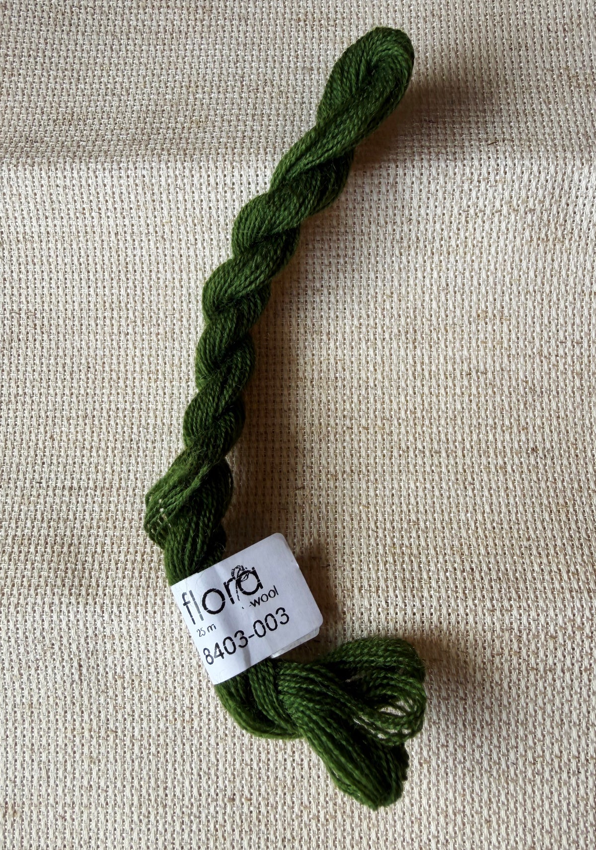 Flora Wool broderigarn - ulike farger