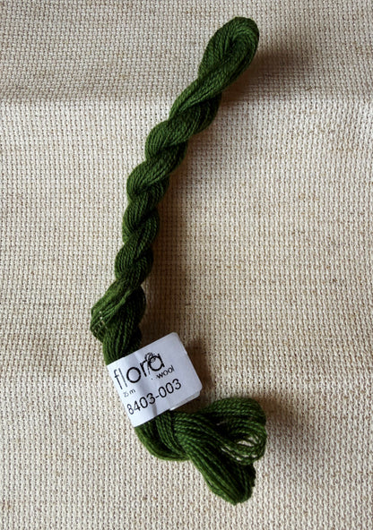 Flora Wool broderigarn - ulike farger