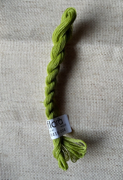 Flora Wool broderigarn - ulike farger