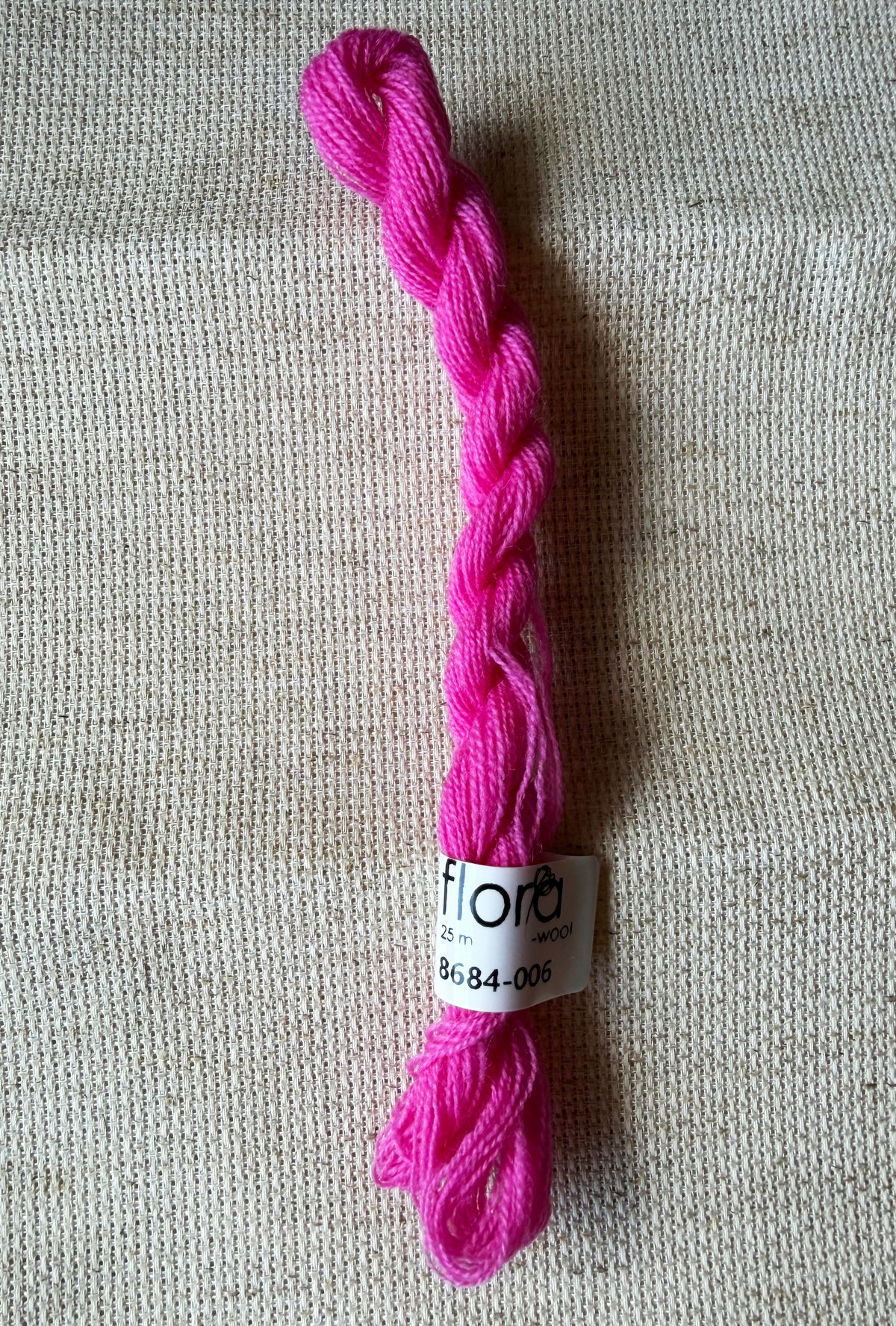 Flora Wool broderigarn - ulike farger