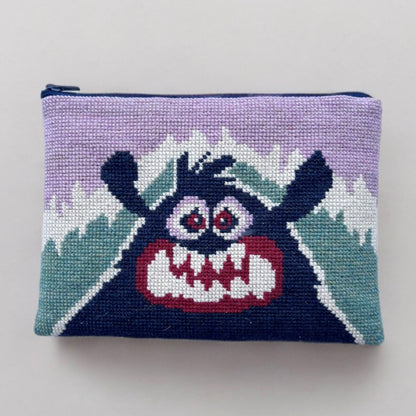 Herr Frost clutch - Broderikit til clutch - Korssting