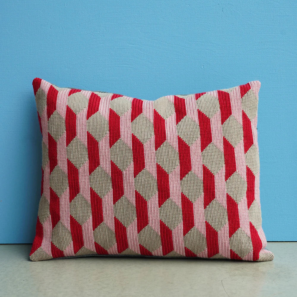 Egholm pute broderikit - med bakstykke