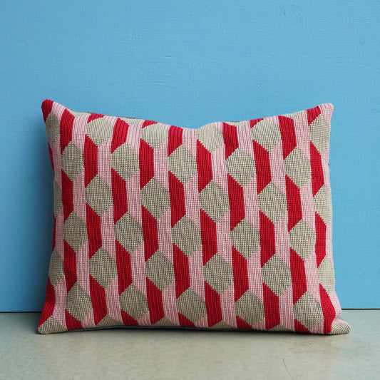 Egholm pute broderikit - med bakstykke