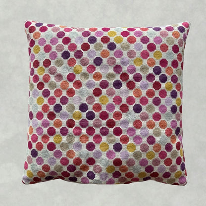 Polkadots - Broderikit til Pick´n´Mix pute i korssting