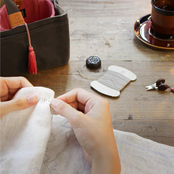 Nærbilde av shasiko brodering i miljø