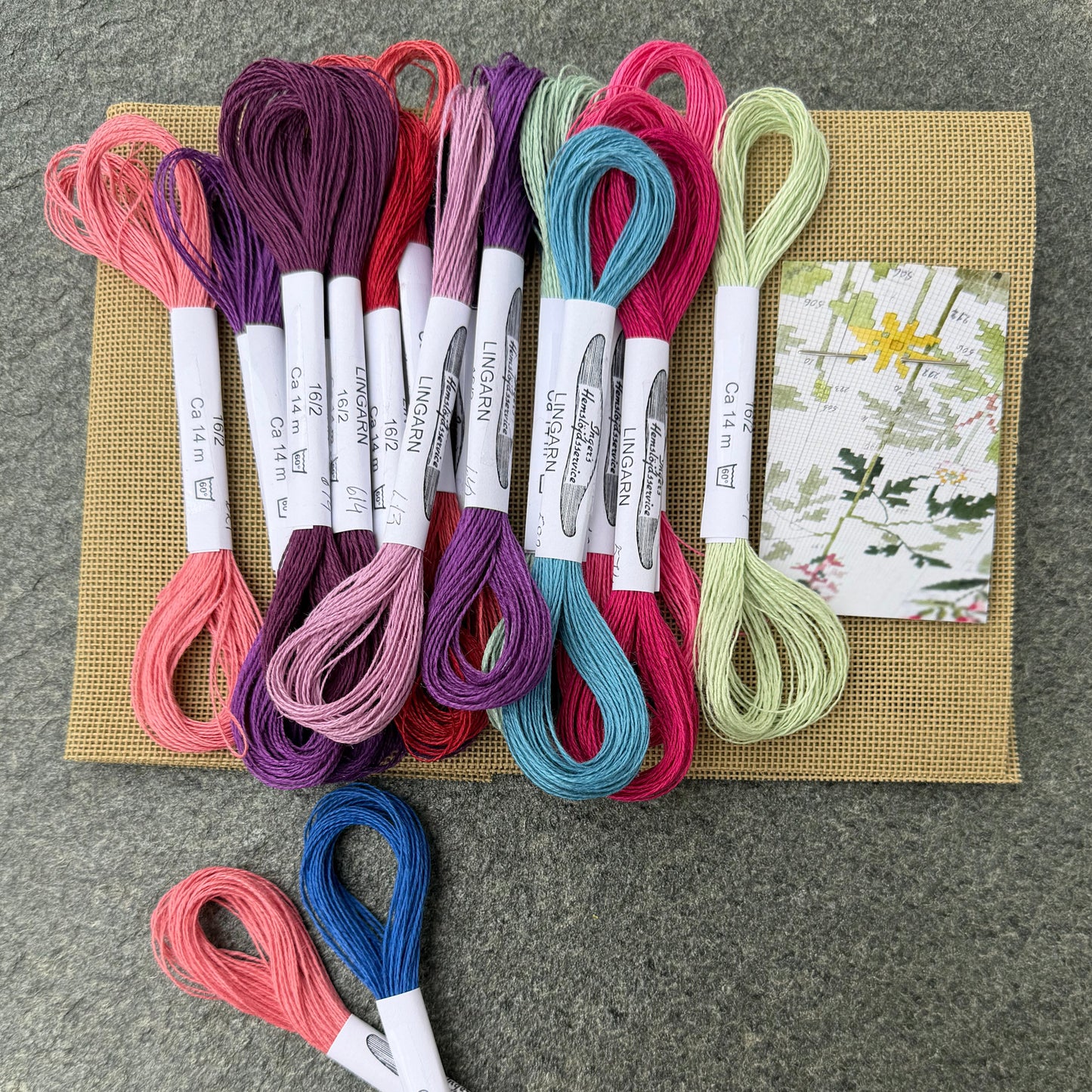Broderikit tulipan veske
